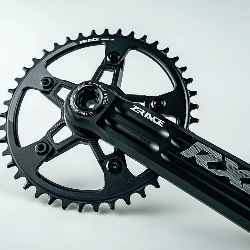 ZRACE-RX シングルスピードクランクチェーン 38T～44T 170mm 172.5mm 175mm
