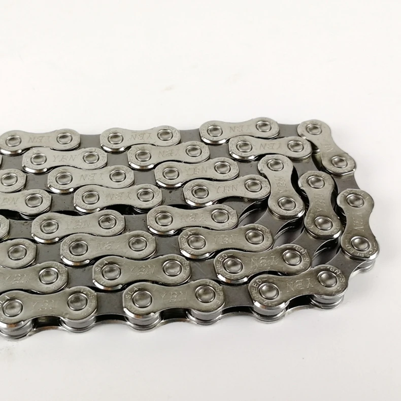 YBN Bicycle Chain Ultralight Black Gold Silver Half All Hollow 10 11 12 Speed Chain MTB Mountain Road Bike Chain for Shimano