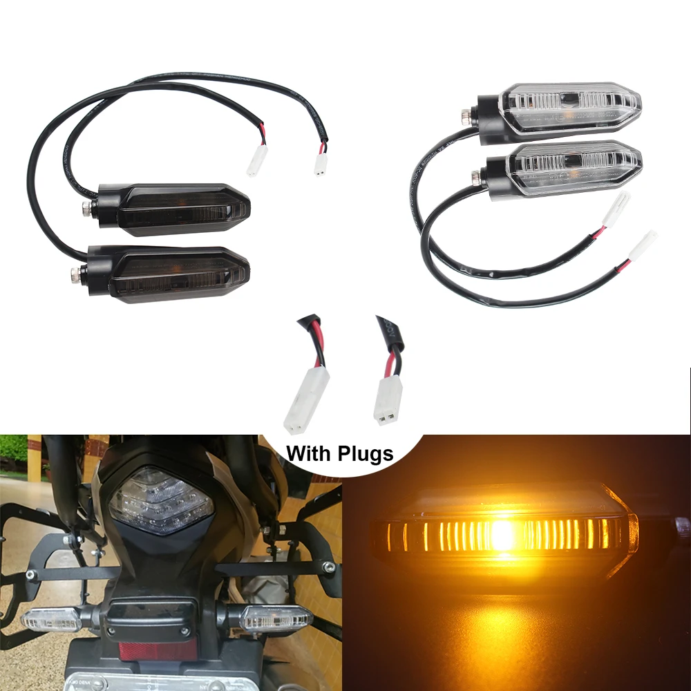 LED Turn Signal Light Indicator Lights Blinker For HONDA CBR650R CBR500R 2019-2020 CRF250 Rally 2016-2020 Motorcycle