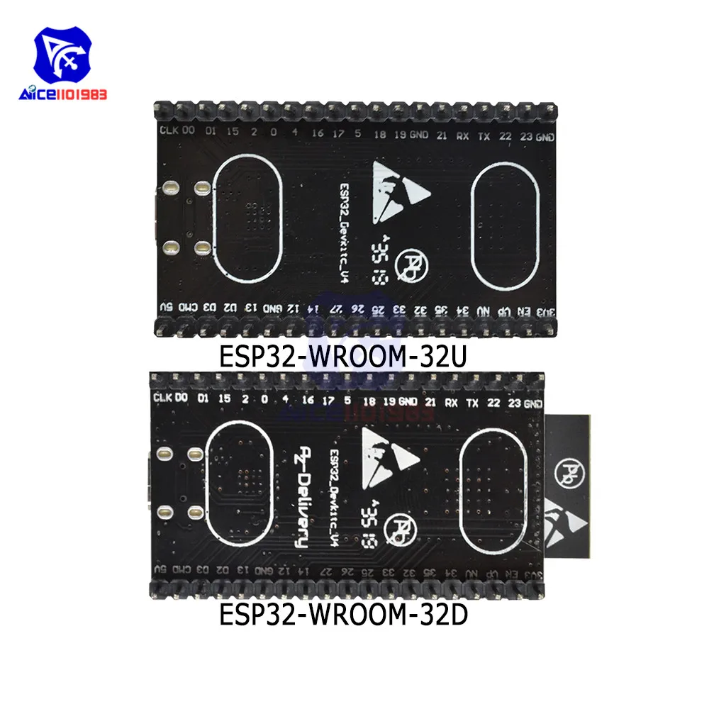 diymore ESP32-DevKitC Core Board ESP32 WiFi Bluetooth Development Board ESP32-WROOM-32D/ESP32-WROOM-32U with Antenna for Arduino