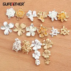 GUFEATHER M336,jewelry accessories,pass REACH,nickel free,18k gold plated,copper,diy pendant earrings,jewelry making,10pcs/lot