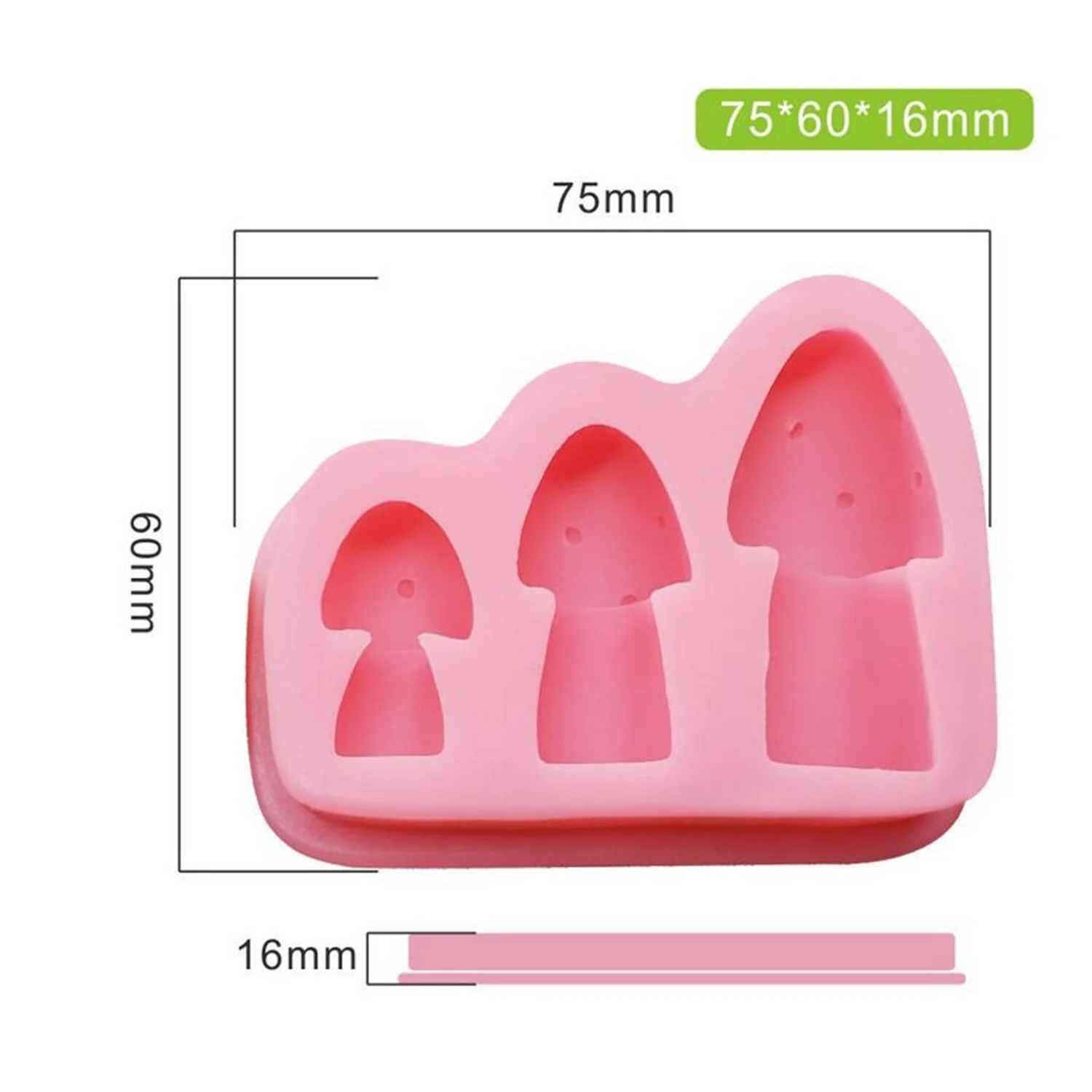 Luyou Squirrel, Tree, Mushroom Silicone Cake Mold Fondant Molds Cake Decorating Tools Resin Mold Baking Accessories