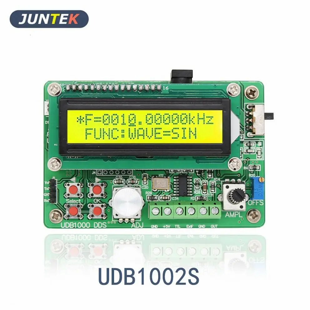 UDB1000S 2MHz DDS Function Signal Generator  Sweep Pulse Digital Signal Generator/Frequency Counter