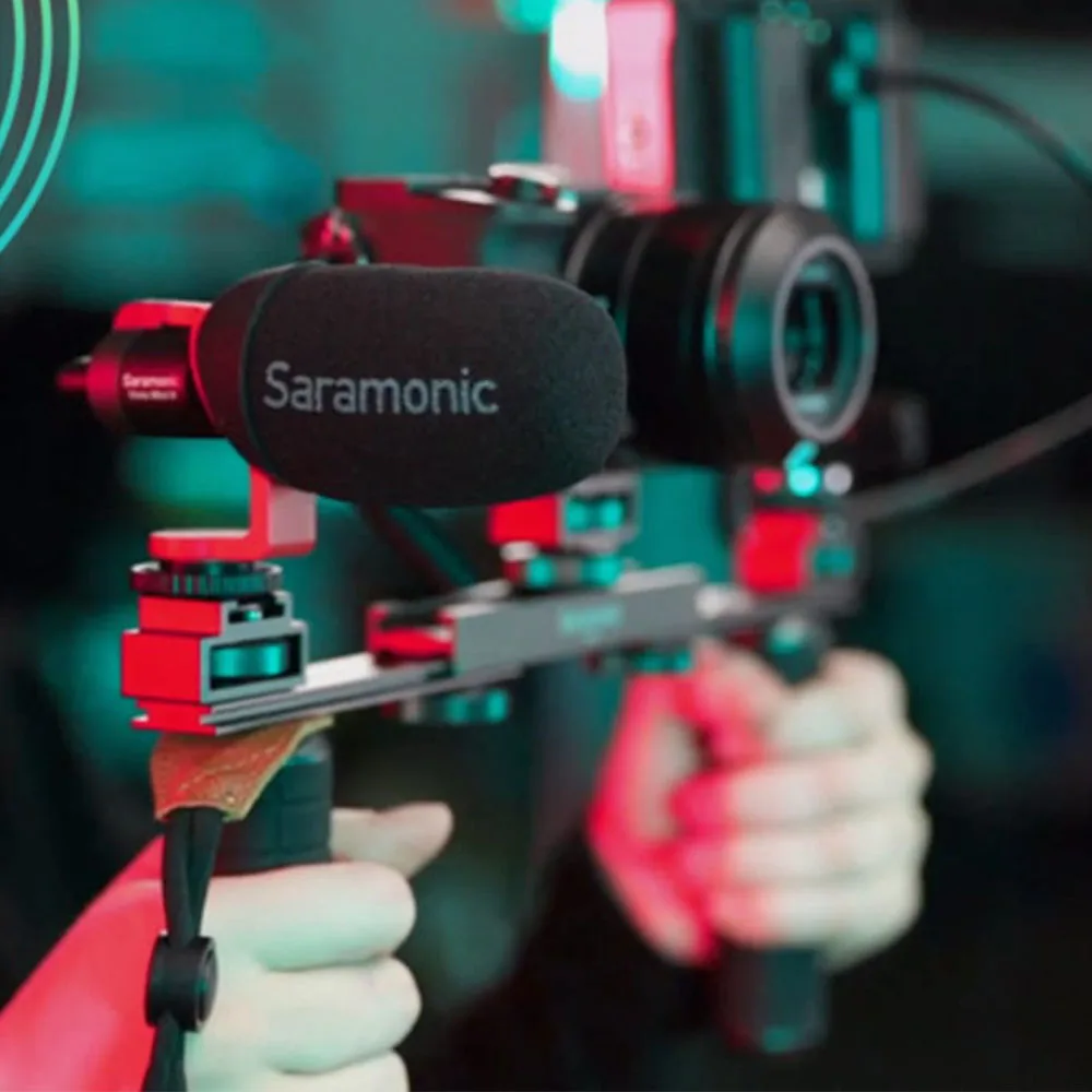 Saramonic VGM Smartphone Video Kit with Stabilizing Rig and Microphone for content creators vloggers smartphone videographers