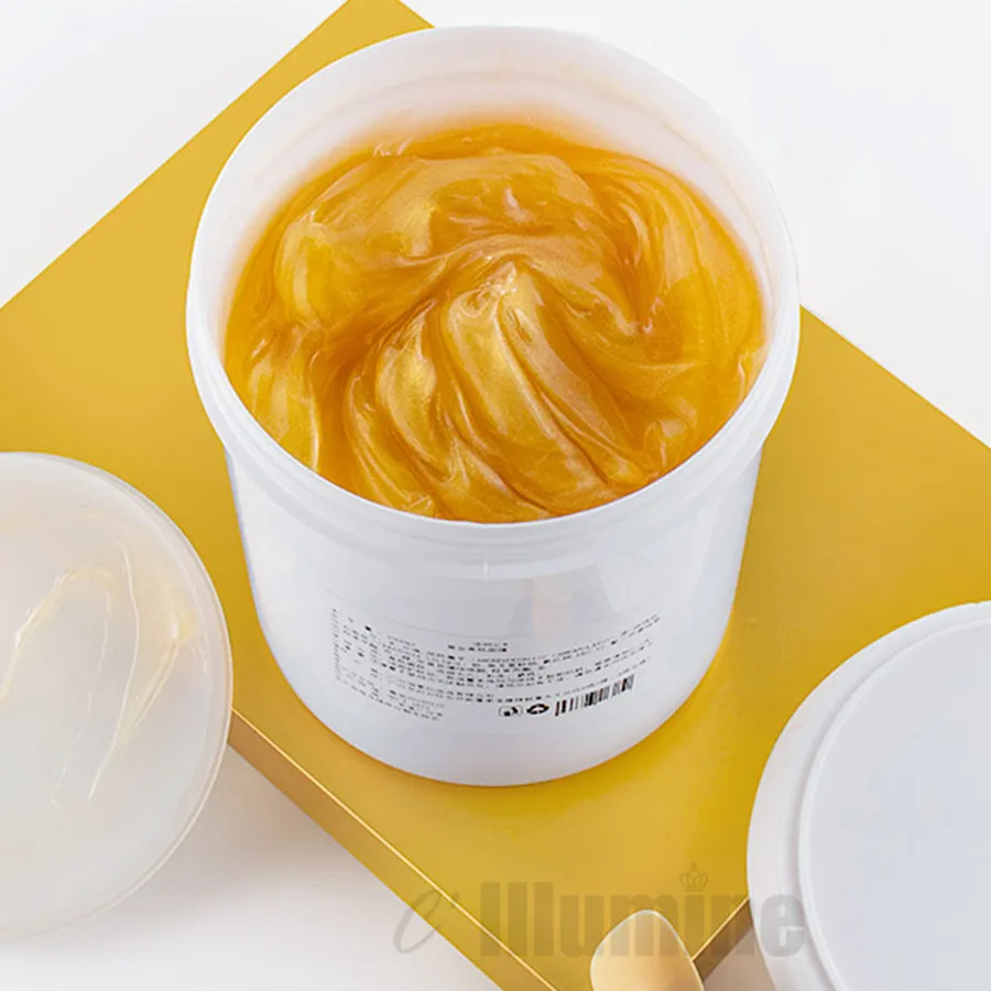 Gold Hyaluronic Acid Moisturizing Mask Anti Aging Fade Fine Lines Moisturize Replenish Water Sleeping Night Mask 1000g Beauty