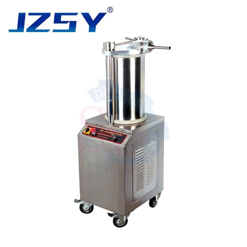 SY-SF260 Commercial vertical hydraulic stainless steel automatic sausage meat extruder/sausage stuffer/Sausage extrusion machine