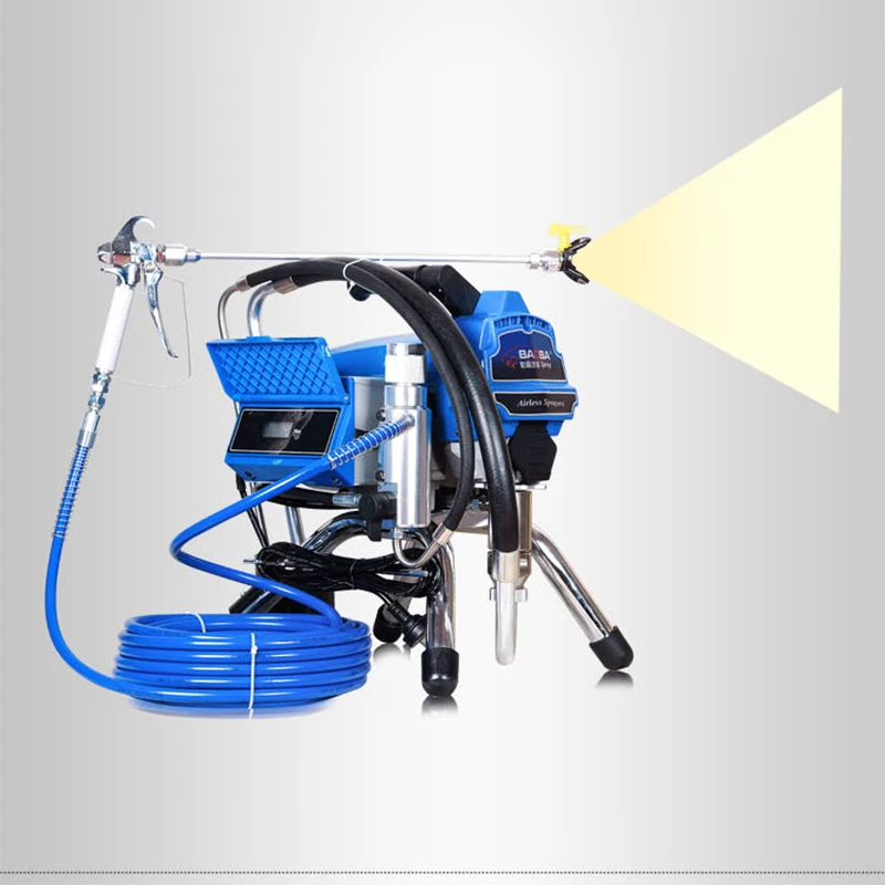 495 Brushless High Pressure Airless Spraying Machine 2500W Home Decoration Wall Coating Paint Spraying Machine 2.5L/min