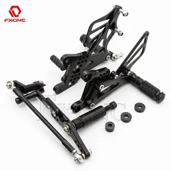 For Yamaha YZF R1 YZF-R1 YZFR1 2007 2008 Motorcycle Rearset Adjustable Footpeg Footrest Rear Set Foot Peg Pedal Rearsets