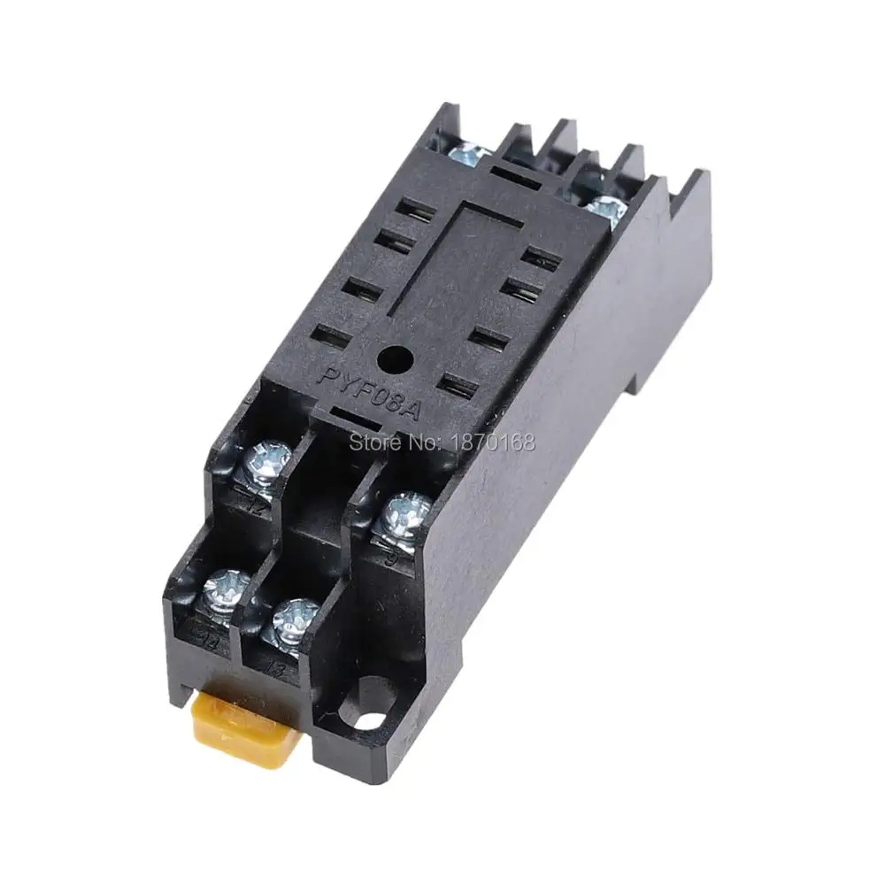 1pcs H3Y-2 DC 12V 24V /AC 110V 220V Delay Timer Time Relay 0 - 30 Minute with Base 5A