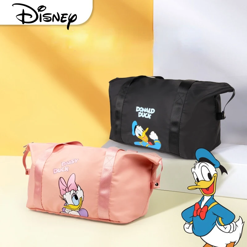 Sac à couches de maman de dessin animé Disney Daisy Donald Duck, sac de sport mignon, sac de voyage organisateur, sac de maternité Hobos, sacs à main