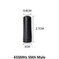 GWS wholesale 5PCS LOT 433mhz antenna mini 2dbi sma male FOR lora antene and pigtail extenal cable for RF IOT module for lorawan