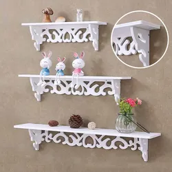 Storage Rack Shelf Holder Wall Hanging Creative Decoration Organizer For Home Bedroom etagere chambre Environmental