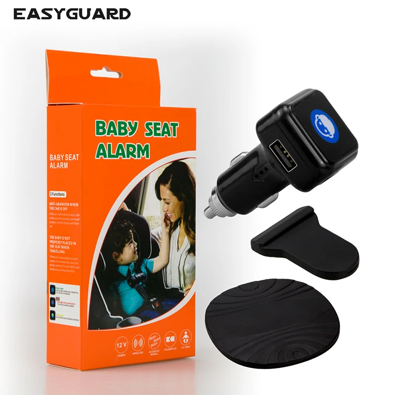 EASYGUARD Baby Seat Reminder Automotive Baby Seat Alarm System Baby Seat Alarm Baby On Board Alarm DC12V