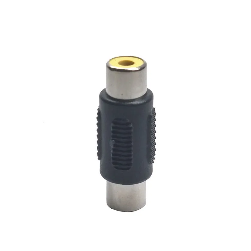 8 Pcs Rca Vrouw Tot Vrouw Plug Connector Adapter Terminal Diy Rca Connector Video Audio Verlengkabel Kabel Converter 4-Kleur