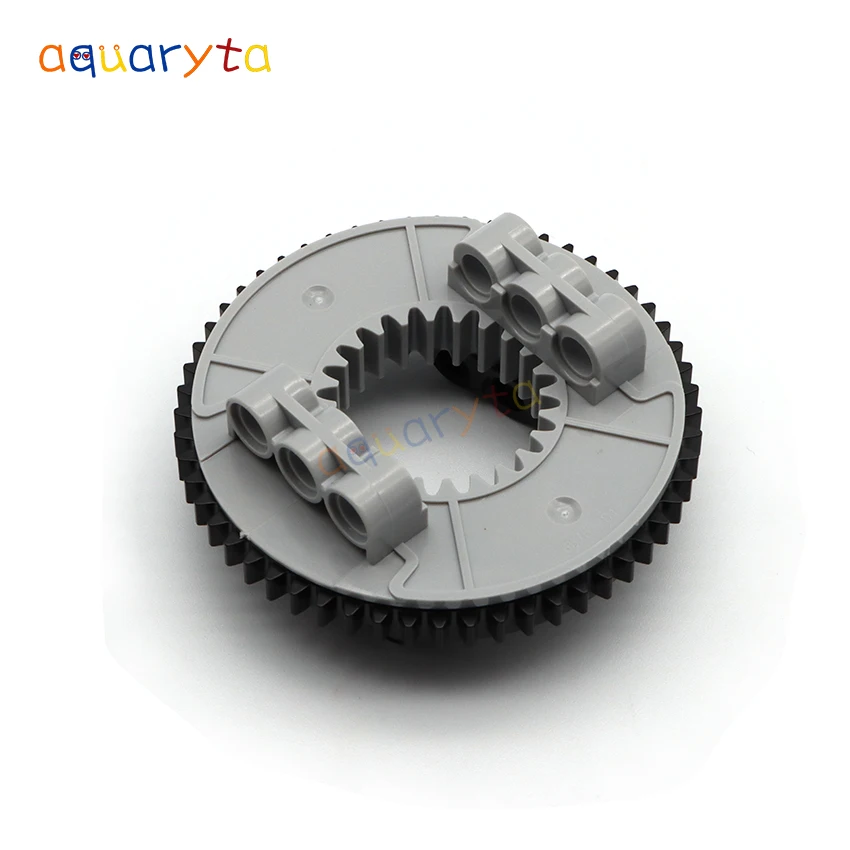 Aquaryta 5 stücke Technologie Plattenspieler Große Typ 2 mit Außerhalb Getriebe Abschnitt Kompatibel mit 50163 48452 DIY Bausteine Teile