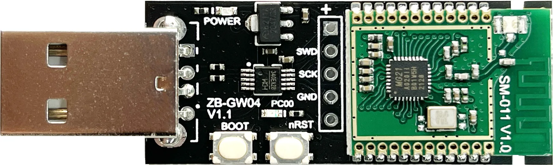 Imagem -06 - Silicon Labs Universal Gateway Dongle Usb Assistente Doméstico Zigbee 3.0 Zha Ezsp Ncp Efr32mg21 Pcs