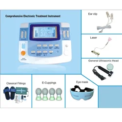 EA-VF29 ultrasound acupuncture laser physiotherapy machine combination tens device free shipping