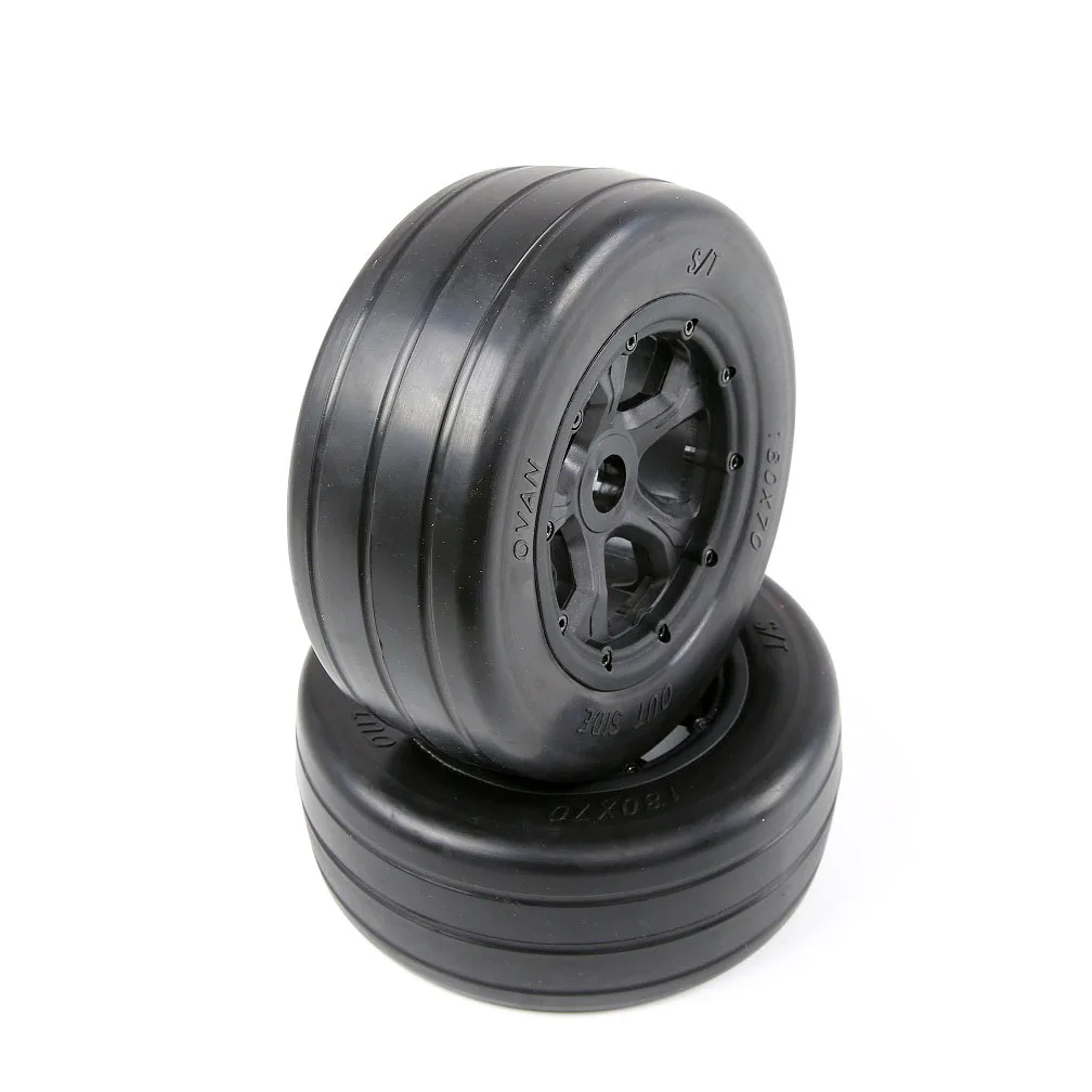 Slick Wheel Tire and Tyre Skin Kit for 1/5 Scale Losi 5IVE-T ROVAN LT KING MOTOR X2 BAJA 4WD SLT