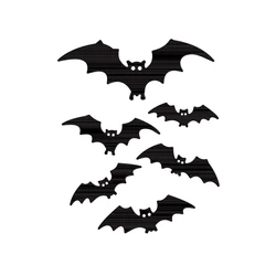 6pcs Happy Halloween Bat Metal Cutting Dies Stencils For DIY Scrapbooking Photo Album Season Embossing DIY Paper Cards 2021 New