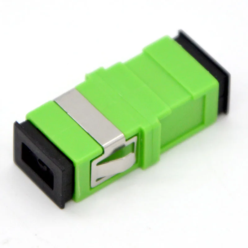 Imagem -06 - Adaptador de Fibra Óptica Conector sem Orelha sc Apc Acoplador de Flange Simcanal Convés Envio para Brasil 400 Peças