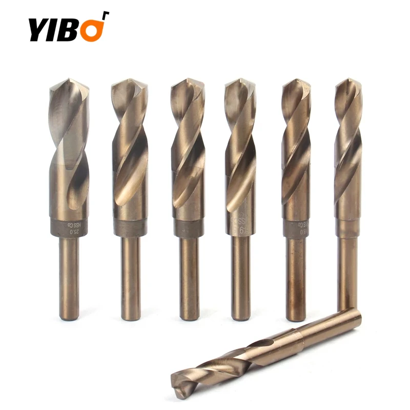 A pata redonda de 12.7mm reduziu o furo do hss do cobalto dos bocados de broca da torção de 1/2 bits viu o alumínio de aço inoxidável 13-25mm do ferro de madeira
