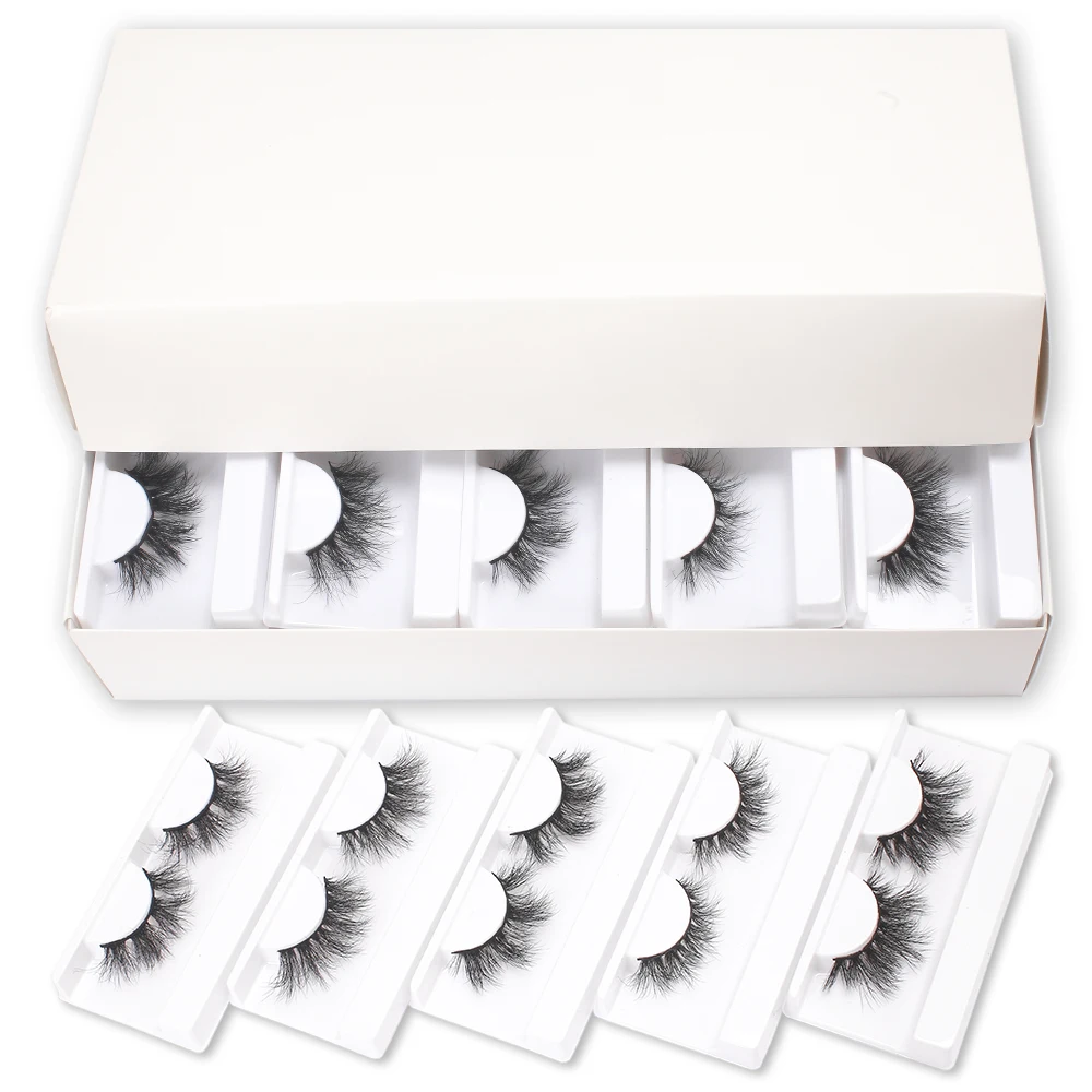 Eyewin-pestañas postizas 3D, 100% hechas a mano, suaves, esponjosas, largas, naturales, maquillaje, venta al por mayor