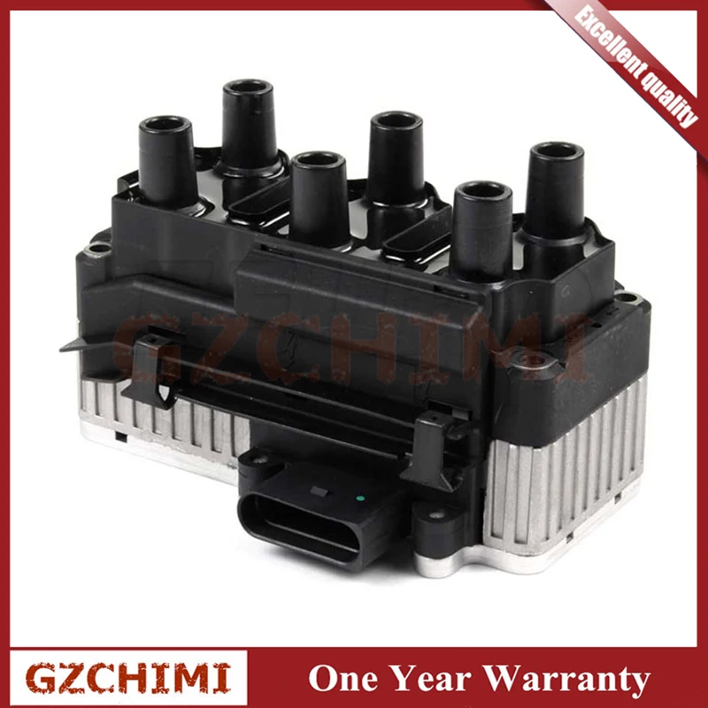 

021905106C UF338 021 905 106 C 021 905 106B NEW Ignition Coil Assembly For Golf Jetta Passat Corrado VW Vehicles V6 2.8L