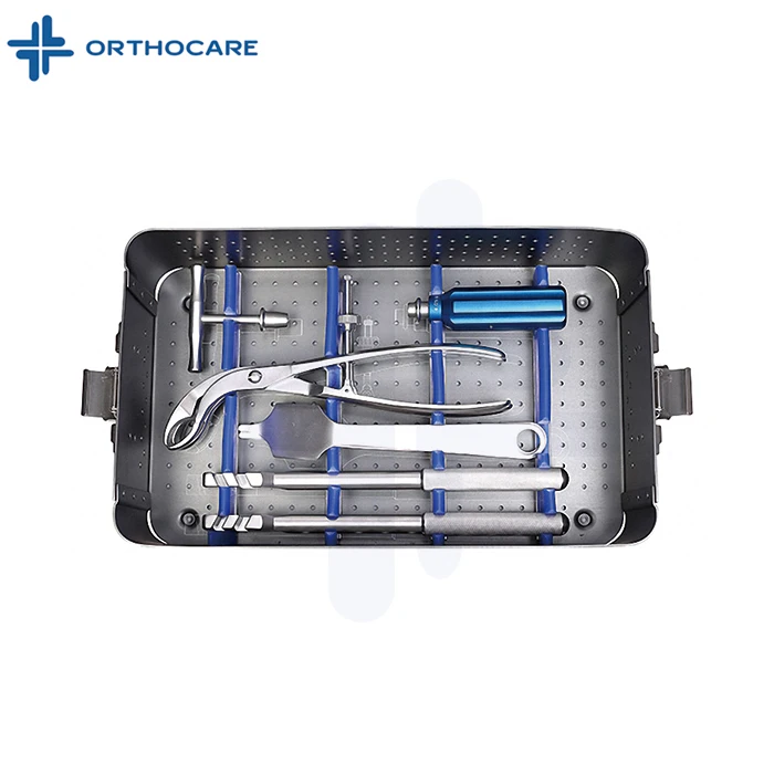 Orthopedic Surgical Large Fragment Instruments Set with LCP