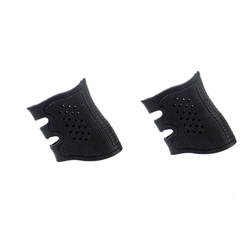 Guante de agarre de goma antideslizante táctico, funda de pistola para Glock 17, 19, 20, 21, 22, 23, 25, 31, 32, 34, 35, 37, 38, accesorios de caza