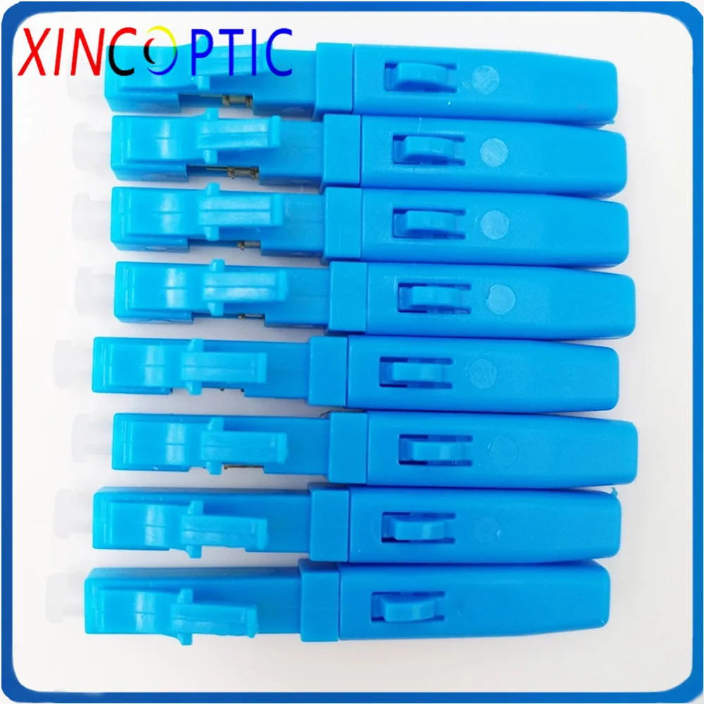 LC/UPC 0.9mm Fast Field Assembly Connector Fiber Optic Adapter Support 2.0mm 3.0mm Indoor FTTH Cable