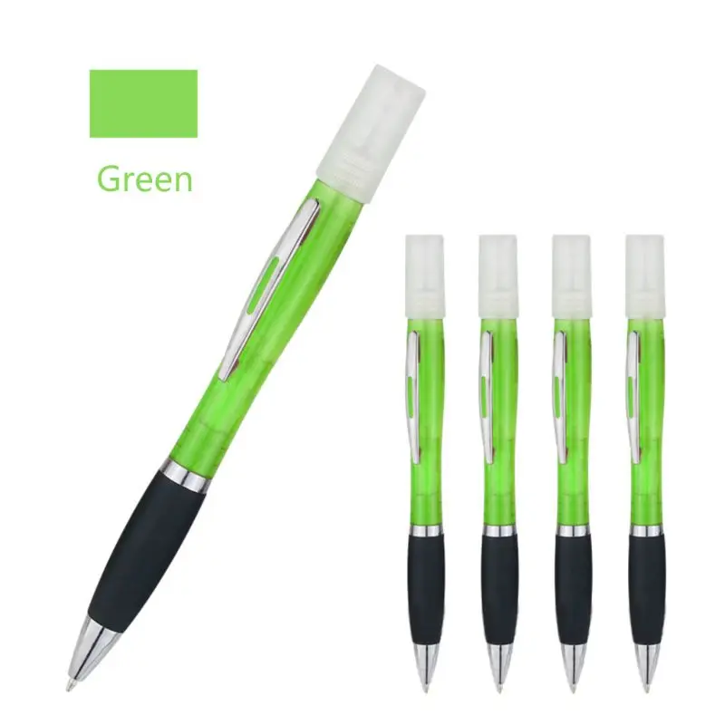 

2025 New Spray Ballpoint Pen Disinfectant Pen Plastic Mini Portable Travel Perfume Bottle