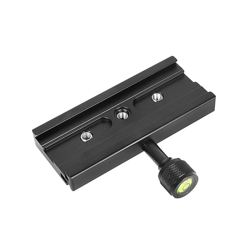CAMVATE Arca Style Swiss Standard 120mm PU120 Kit piastra a sgancio rapido con adattatori per boccole da 1/4 "-20 per montaggio su treppiede/monopiede