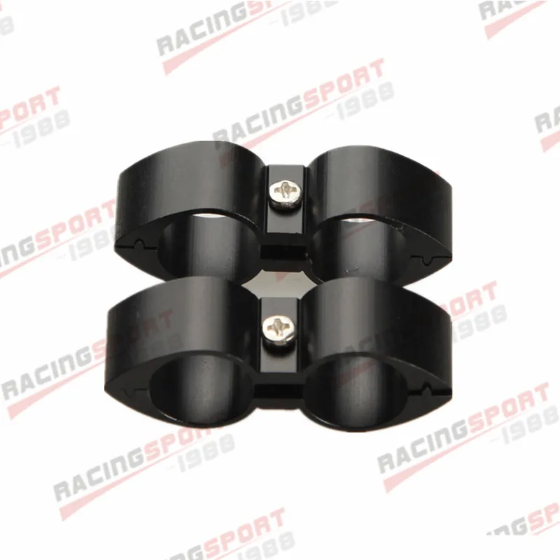 2PCS -12AN 12AN Billet Fuel Silver/BLACK/GOLDEN/BLUE/RED Hose Separator Fittings Adapter Butterfly