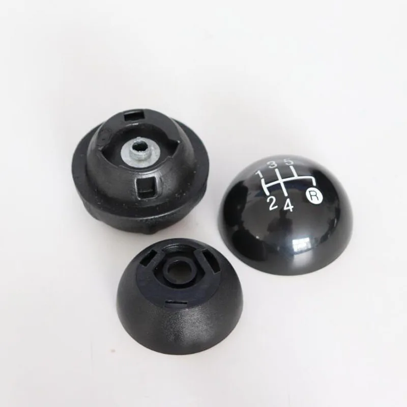 Car Styling Inner Middle Front Gear Stall Paddle Shift Knob Handball boot Trim parts For FIAT 500 2007