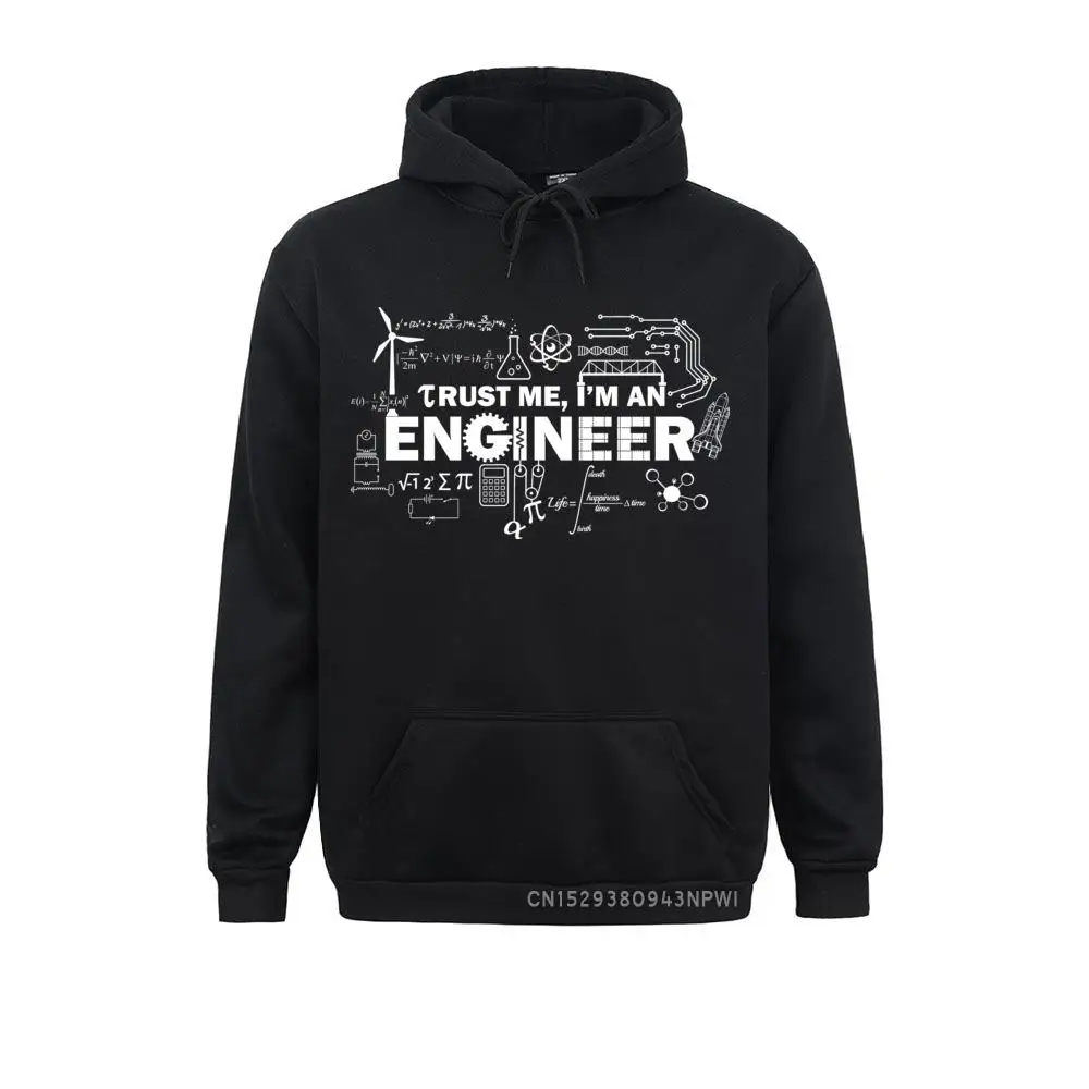 Father Day Hoodie Men Trust Me I Am An Engineer Sportswear Geek Male Hoody Letter Math Equation Print Custom Students Fun