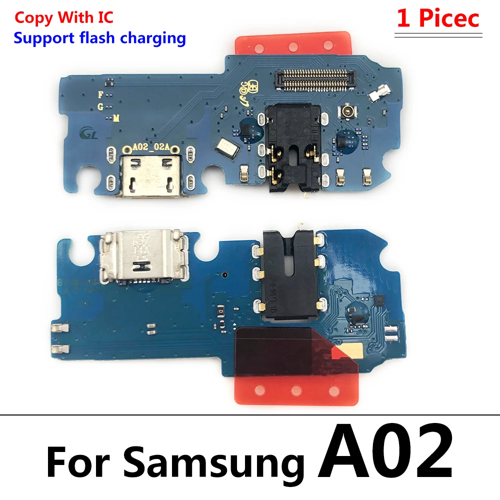 Dock Connector USB Charger Charging Port Flex Cable Micro Board For Samsung A02 A02S A12 A21 A21S A31 A51 A70 A71 A22 A32 4G 5G