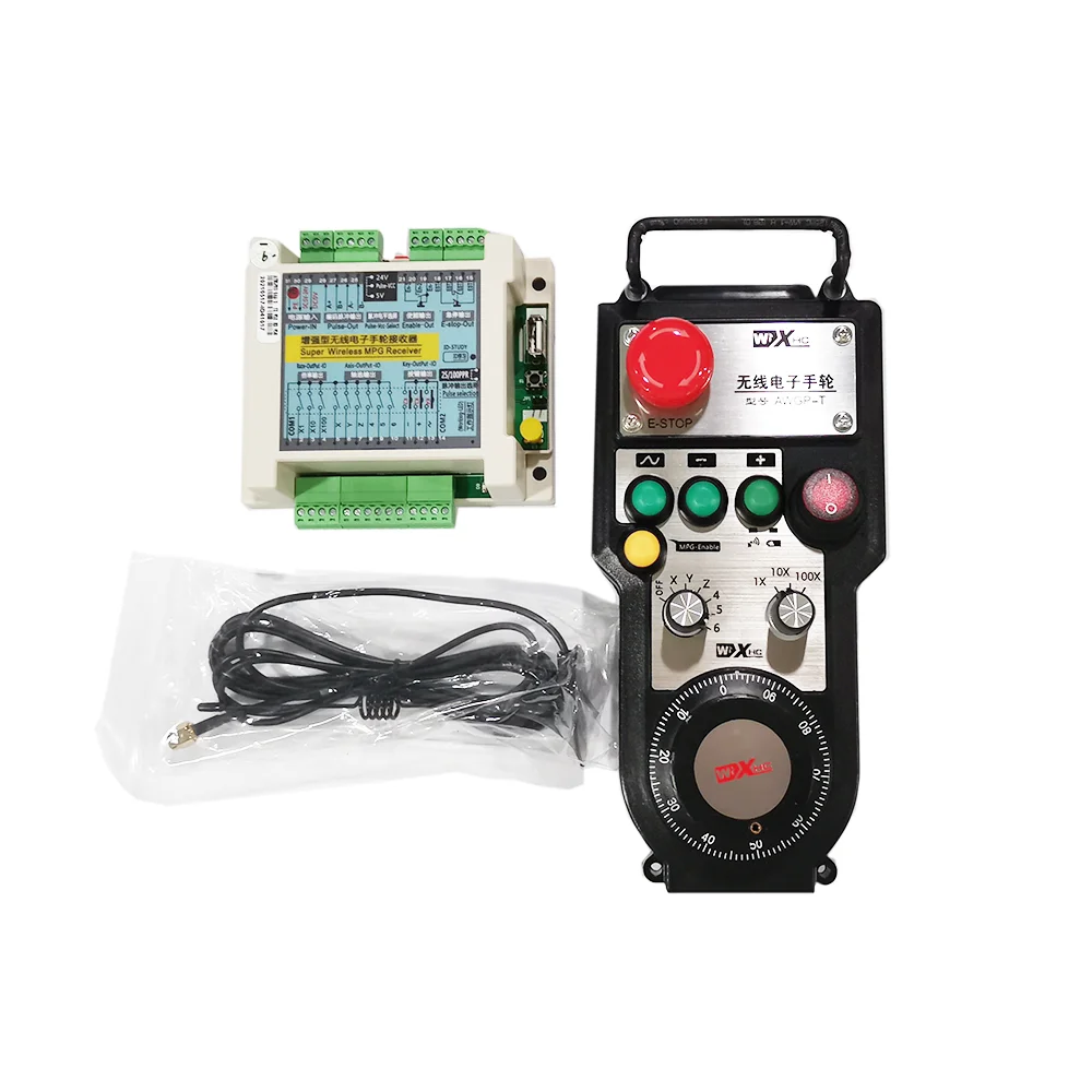 XHC 6Axis Siemens  Manual Pulse Generator CNC Machining Wireless MPG Remote Controller Electronic Handwheel CNC Controller ATWGP