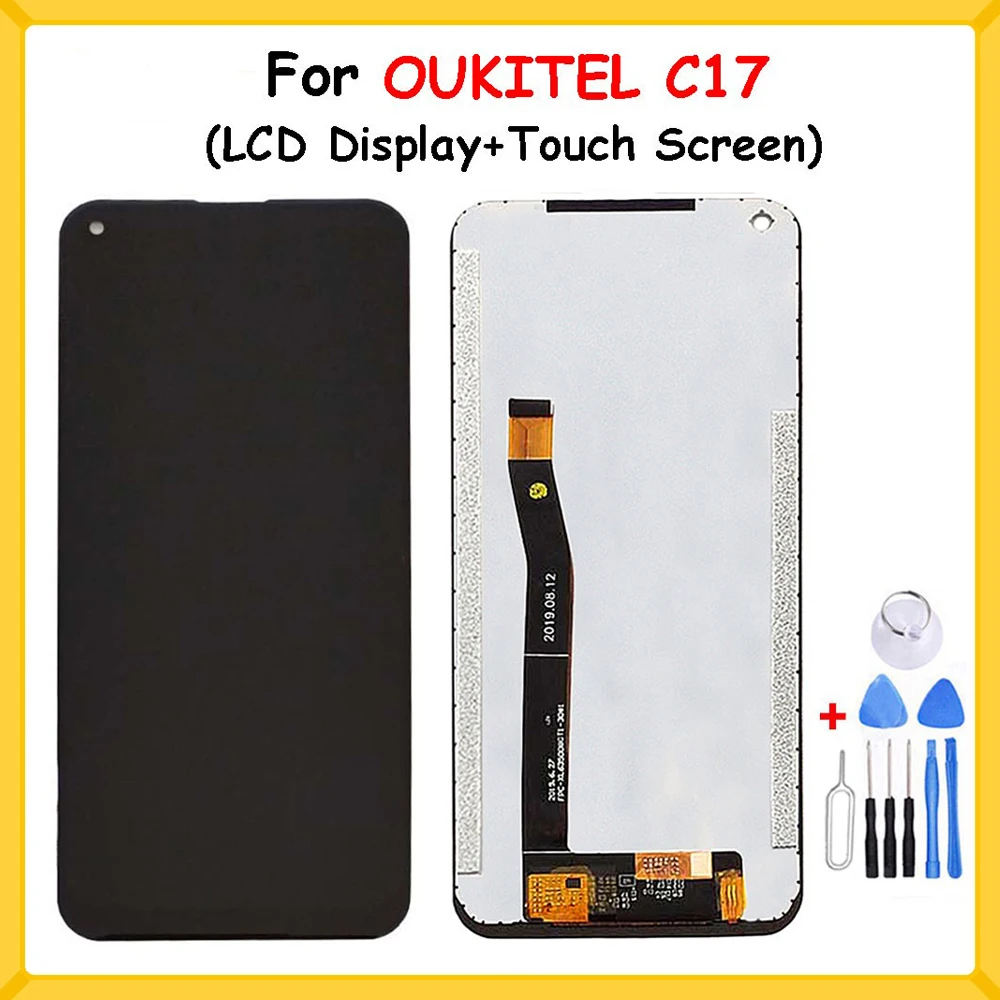 

6.35" For Oukitel C17 LCD Display And Touch Screen Digitizer Assembly For Oukitel C17 LCD Screen With Tools