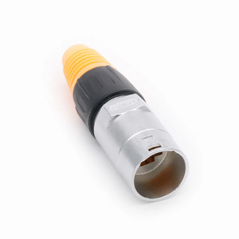 Conector de red impermeable RJ45, Conector macho, Conector de cable de montaje en Panel de nivel 8p8c IP65, 4 Uds.