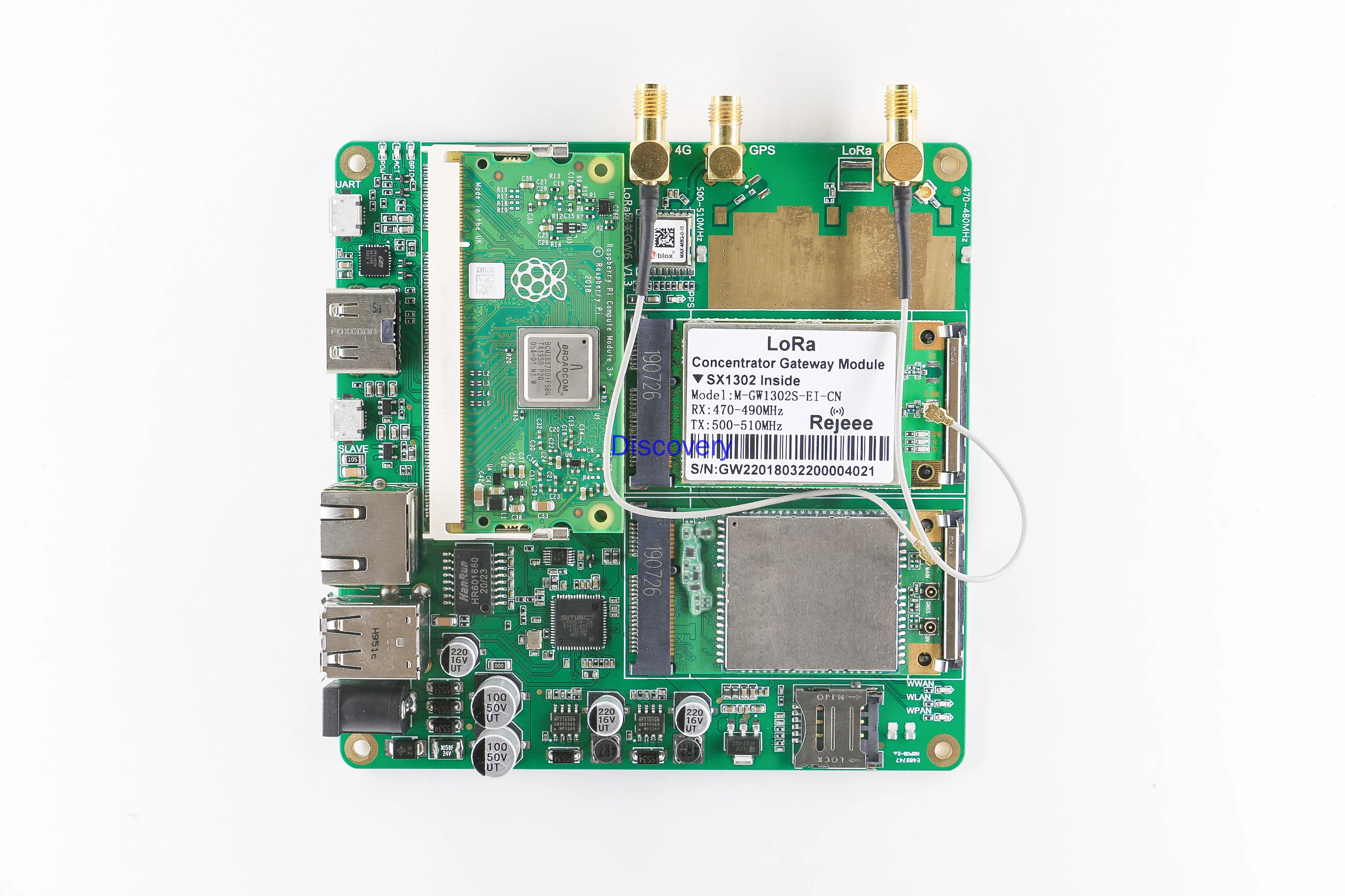 

Upgrade Version of SX1301/ SX1302/ Lorawan/Lora Gateway Raspberry Pi CM3 Development Kit