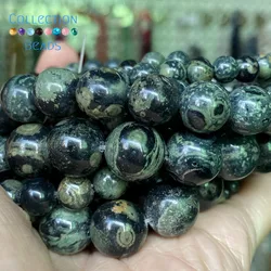 Natural Rhyolite Jaspers Loose Round Beads For Jewelry Making 4-12 MM DIY Bracelets Accessories 15