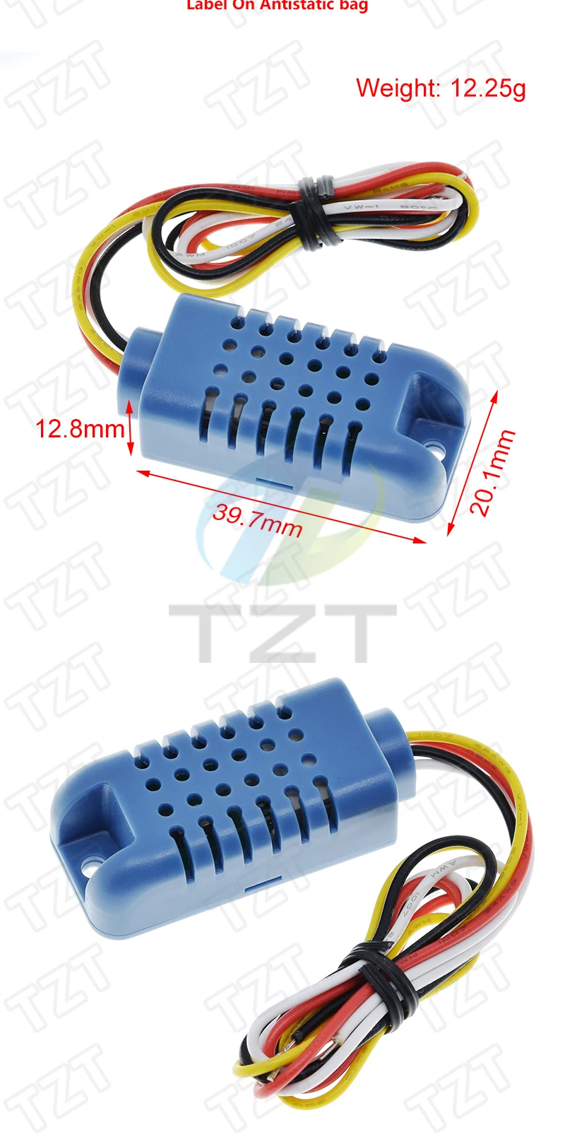 Digitale Temperatur- und Feuchtigkeitssensoren TZT DHT11 DHT22 AM2302 AM2301 AM2320 MW33 Sensor und Modul für Arduino elektronisches DIY – Detail 40