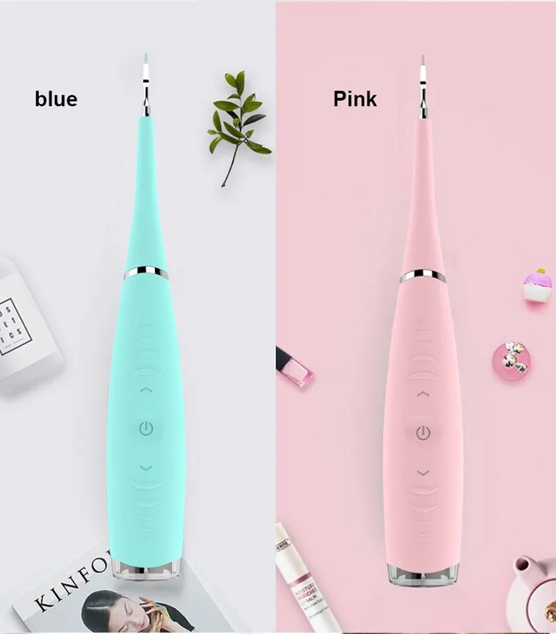 Portable Electric Sonic Dental Scaler Tooth Calculus Remover Stains Tartar Tool Cleaner Oral Hygiene Dentist Whiten Drop shippi