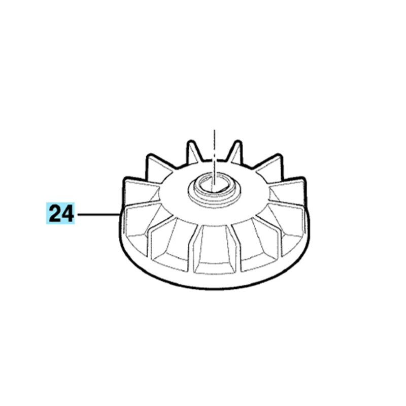 Fan for BOSCH GSS2300 1619PA7643 Power Tool Accessories Electric tools part