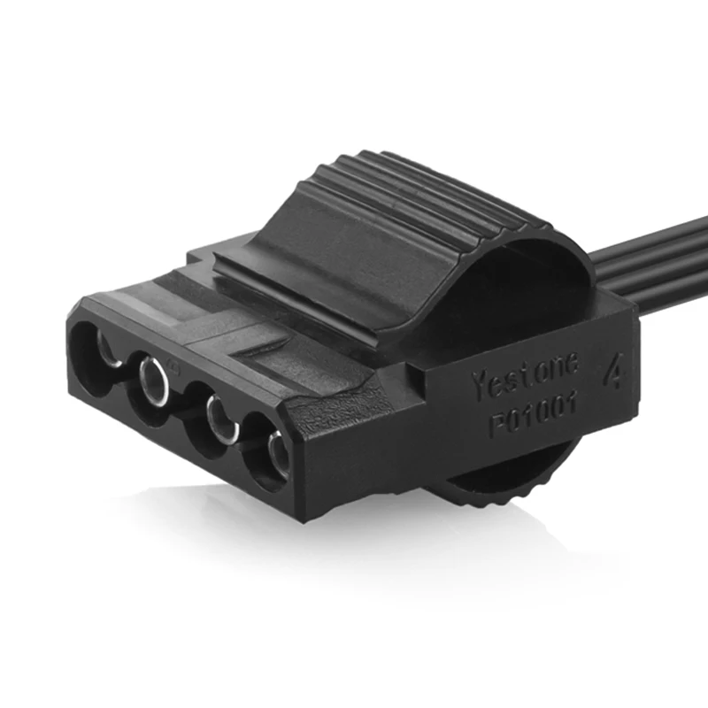 RGEEK PCIE 6Pin 1 إلى 4x موليكس SATA 4Pin مضاعف كابل إمداد الطاقة لسلسلة CORSAIR RMx RM1000x RM850x RM750X RM650x RM550x