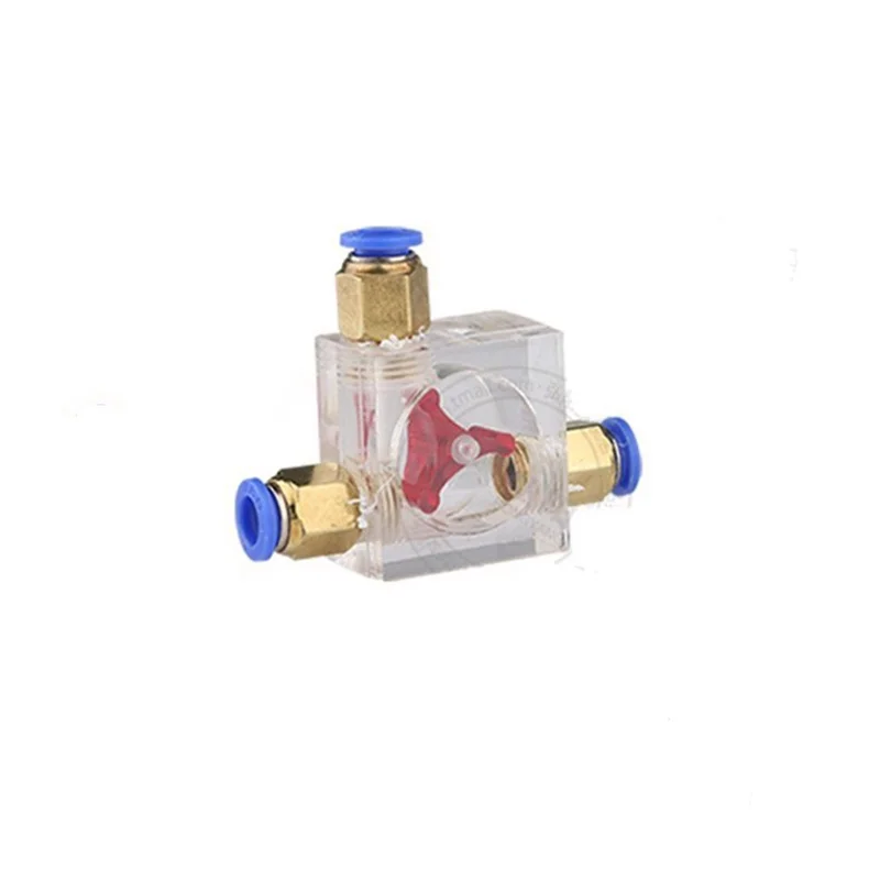 Flow Meter Engraving Machine Water Cooled Flow Indicator Cooled Spindle Motor Cooling Waterway Flow Rate Indicator