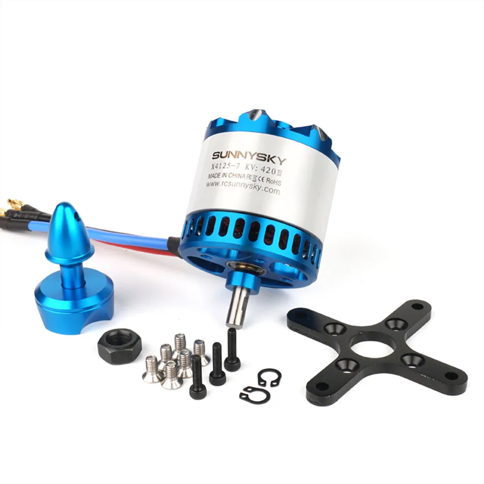 SUNNYSKY X4120-III X4125-III X4130-III 310KV 420KV 440KV 465KV 480KVBrushless Motor for RC Quadcopter Airplanes Fixed Wing Plane