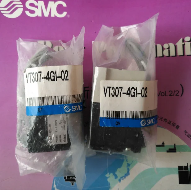 

1PC New SMC VT307-4G1-02 Solenoid Valve