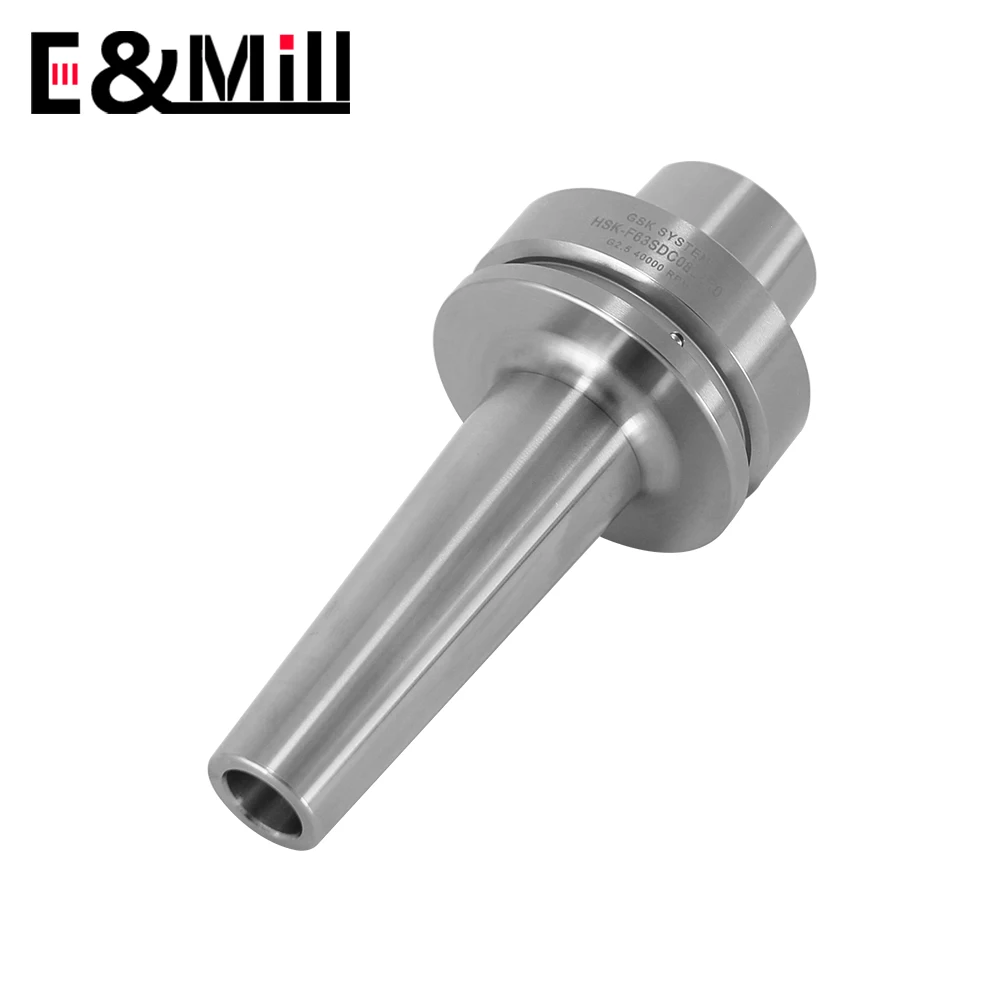 High Precision Speed HSK63F DC6 DC8 DC12 120L HSK63 DC6 DC8 DC12 Precision Slim HSK Shank DC Collet Chuck After Pull Tool Holder