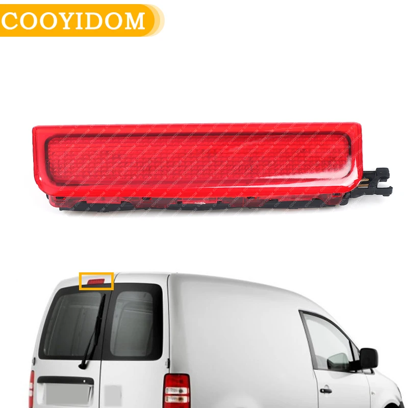 Car High Level Rear Brake Light For Volkswagen For VW Caddy 2003-2015 2K0 945 087C Stop Lamp Third 3rd Centre with LED Bulb